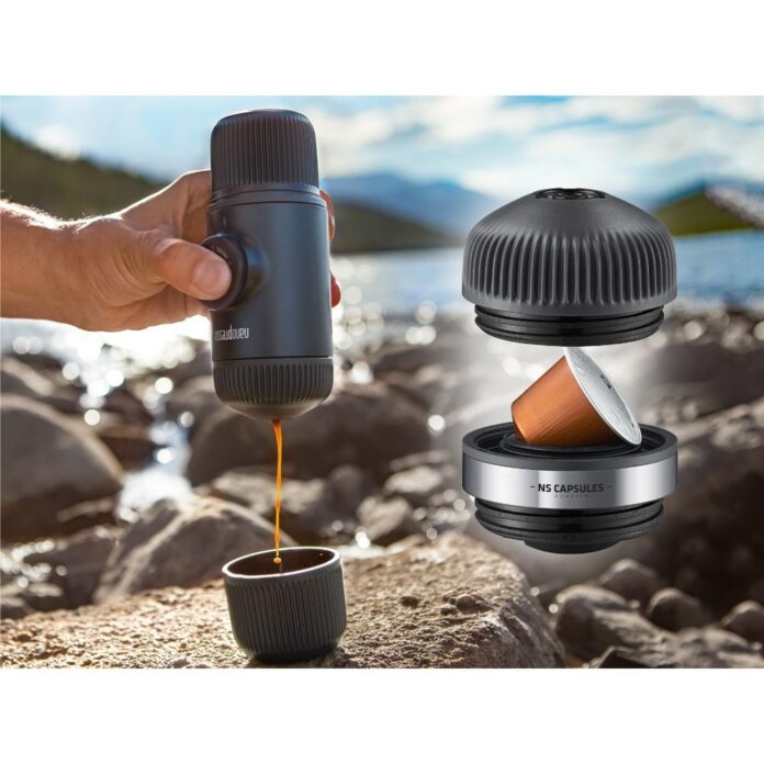 Dụng cụ pha espresso bằng tay Wacaco Nanopresso và NS Adapter