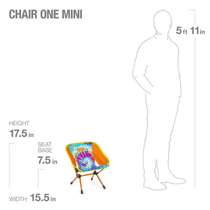 Ghế xếp dã ngoại Helinox Chair One Mini (Tie Dye)