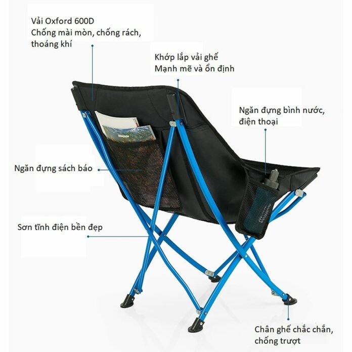 Ghế xếp dã ngoại Naturehike (NH18X004-Y)