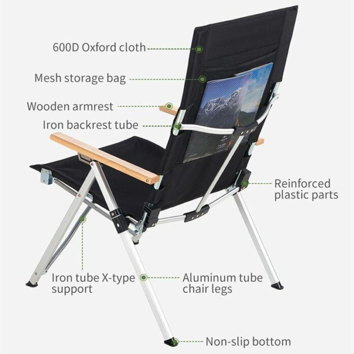 Ghế xếp dã ngoại Naturehike ngả lưng được (NH17T003-Y)