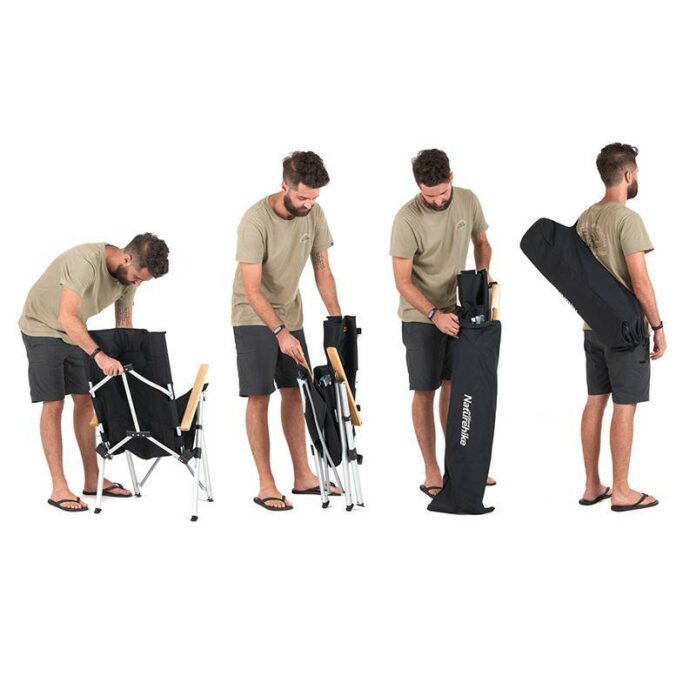 Ghế xếp dã ngoại Naturehike ngả lưng được (NH17T003-Y)