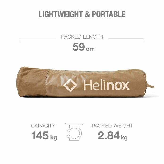 Giường xếp dã ngoại Helinox Cot One Convertible Long (Coyote Tan)