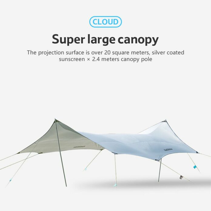 Tăng dã ngoại Naturehike 8-10 người Moraine Awning UPF50+ (NH19TM004)