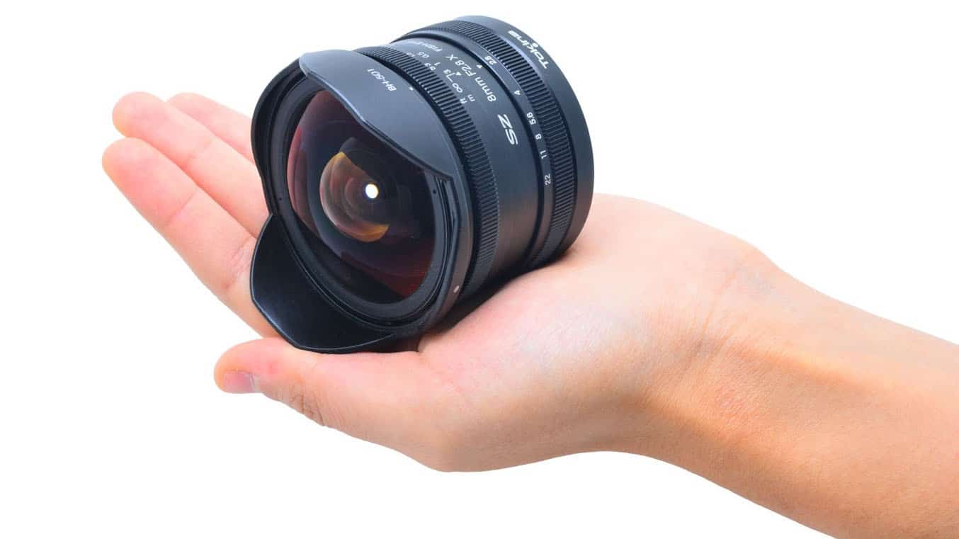 Tokina ra mắt ống kính SZ 8mm F2.8 Fisheye cho các máy ảnh Fujifilm ngàm X
