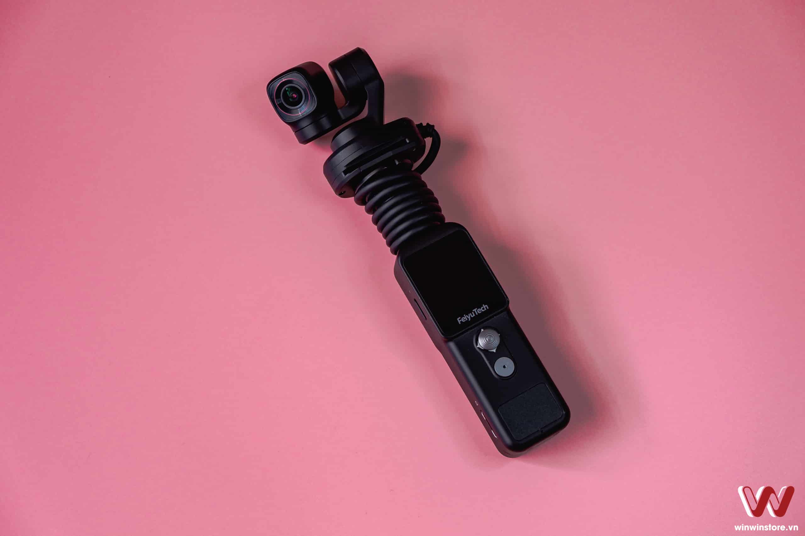 Trên tay camera hành trình tích hợp gimbal Feiyu Pocket 2S: Thiết kế thú vị và độc đáo, một chút đa năng hơn so với Pocket 2
