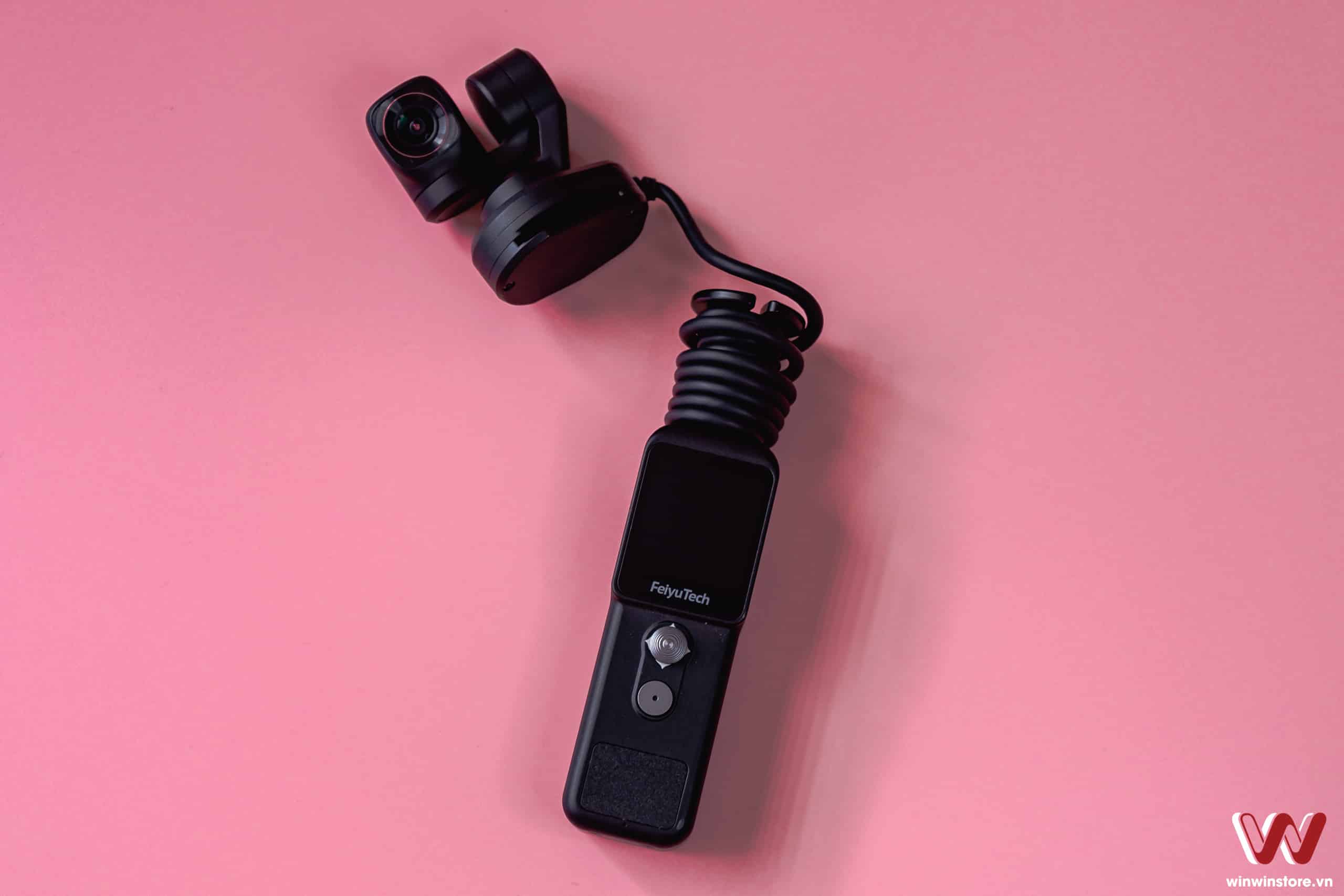 Trên tay camera hành trình tích hợp gimbal Feiyu Pocket 2S: Thiết kế thú vị và độc đáo, một chút đa năng hơn so với Pocket 2