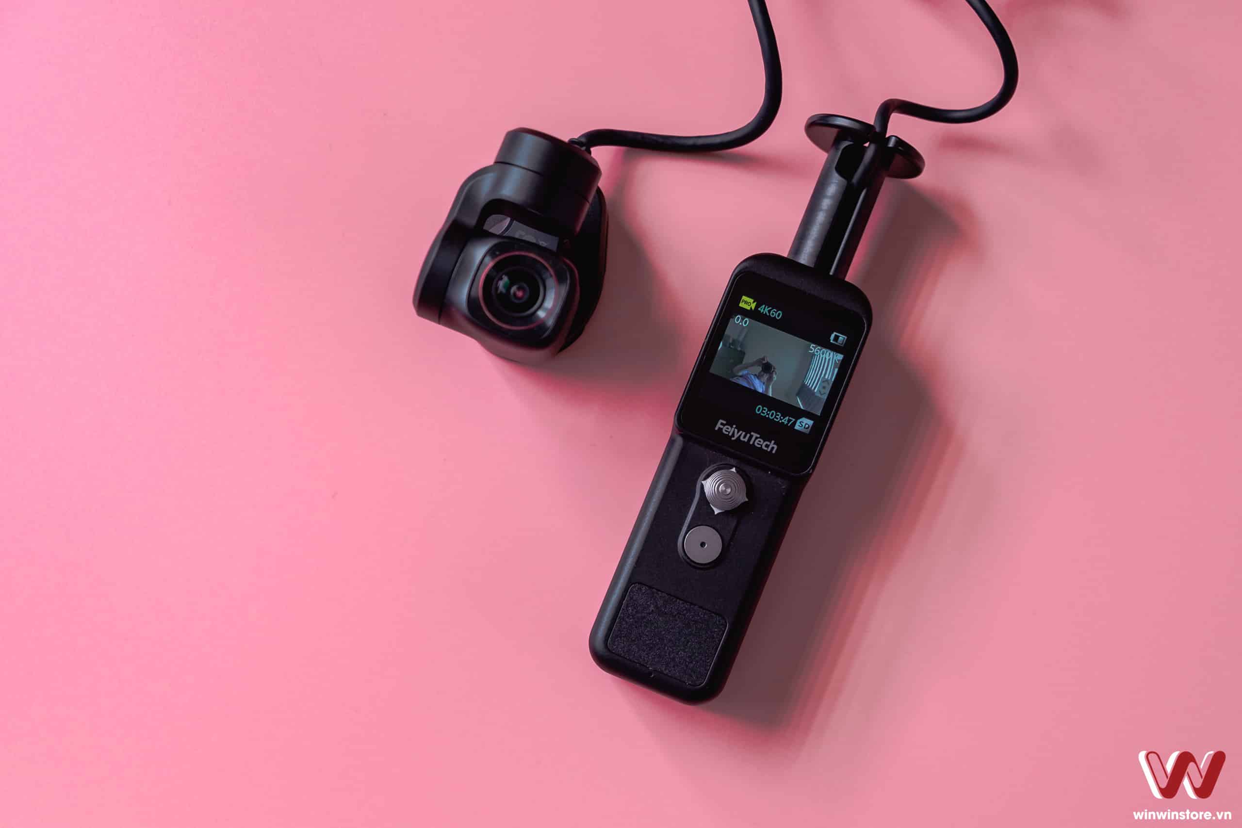 Trên tay camera hành trình tích hợp gimbal Feiyu Pocket 2S: Thiết kế thú vị và độc đáo, một chút đa năng hơn so với Pocket 2