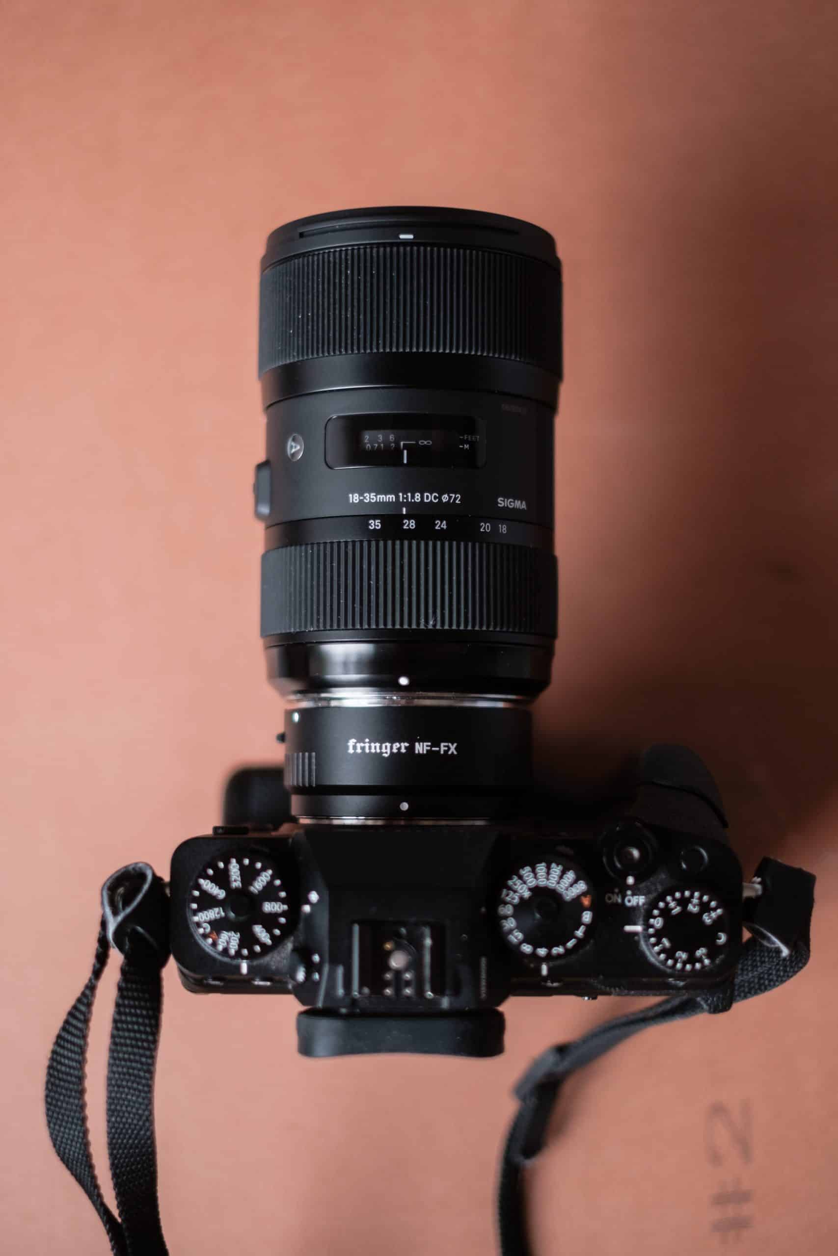 Sigma 18 35mm 1.8 Lens with Fujifilm018