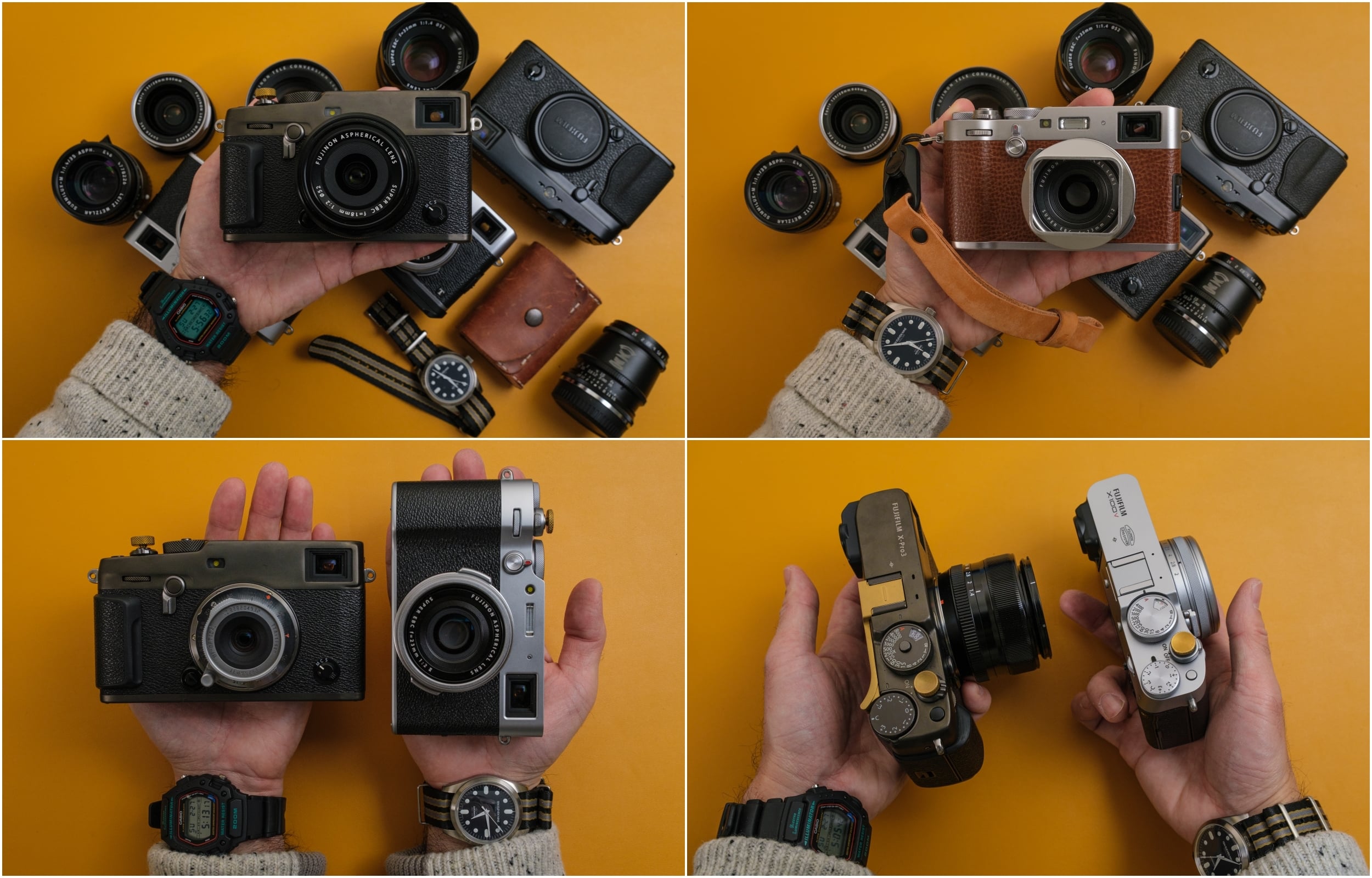 Fujifilm X-Pro3 và Fujifilm X100V đích thực là kiệt tác thiết kế máy ảnh