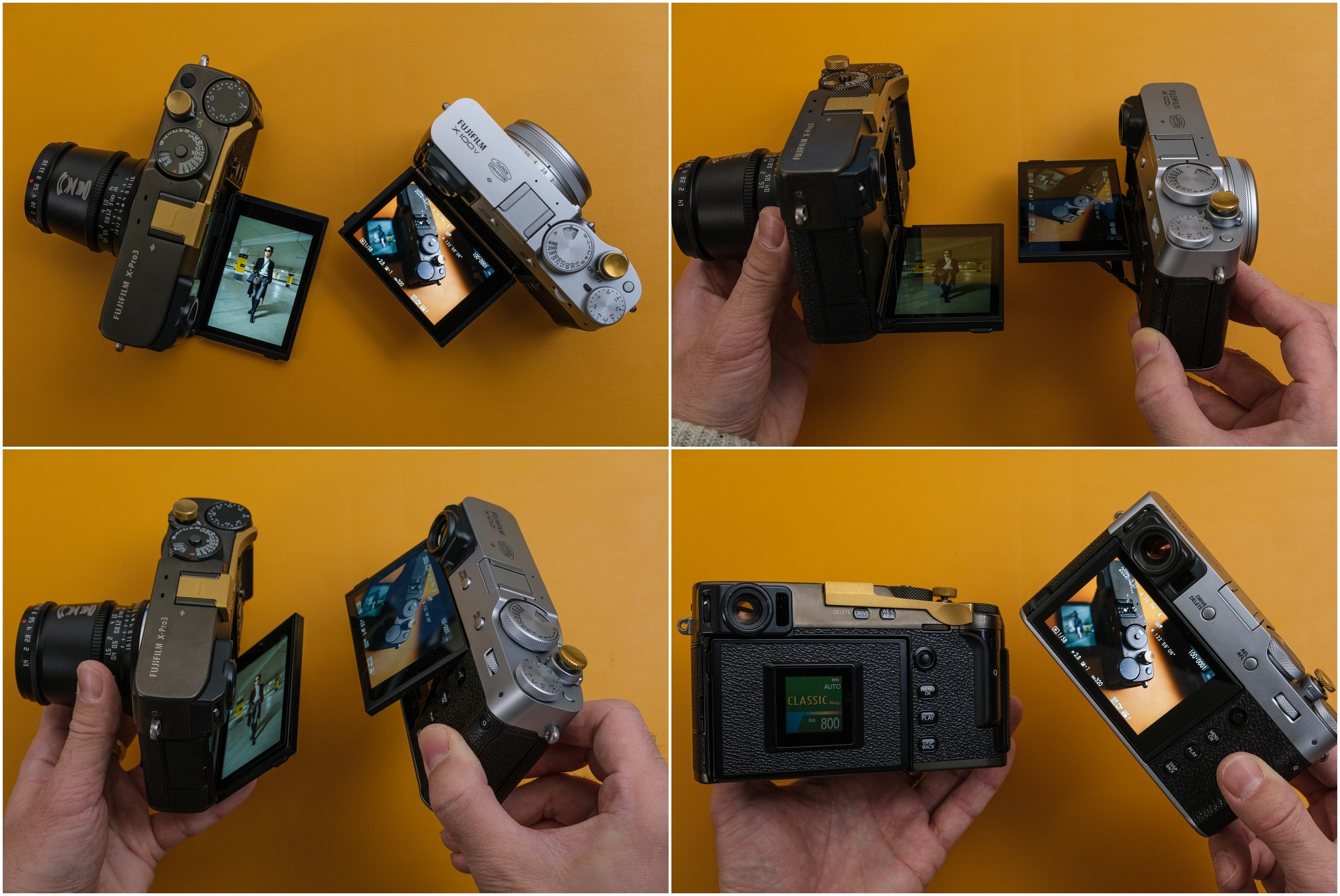 Fujifilm X-Pro3 và Fujifilm X100V đích thực là kiệt tác thiết kế máy ảnh