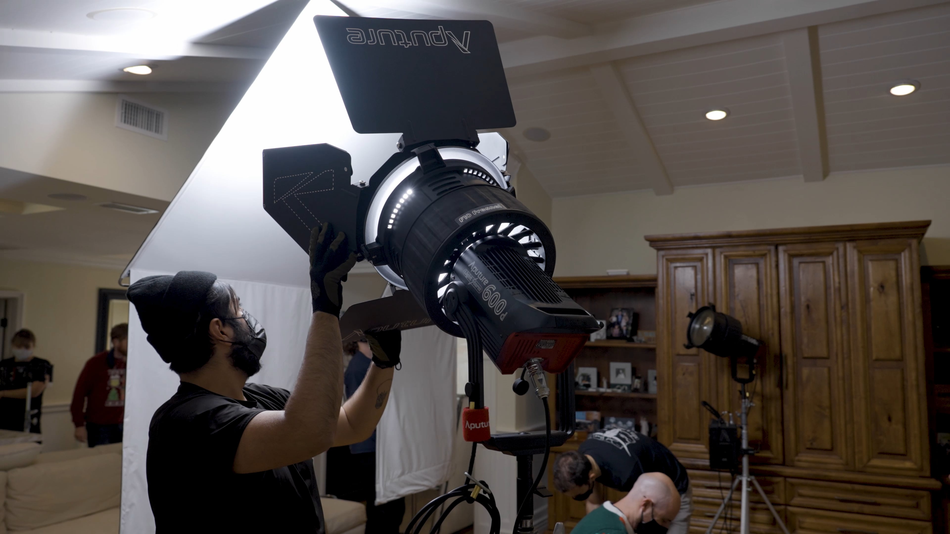 Aputure F10 Barn Doors 01