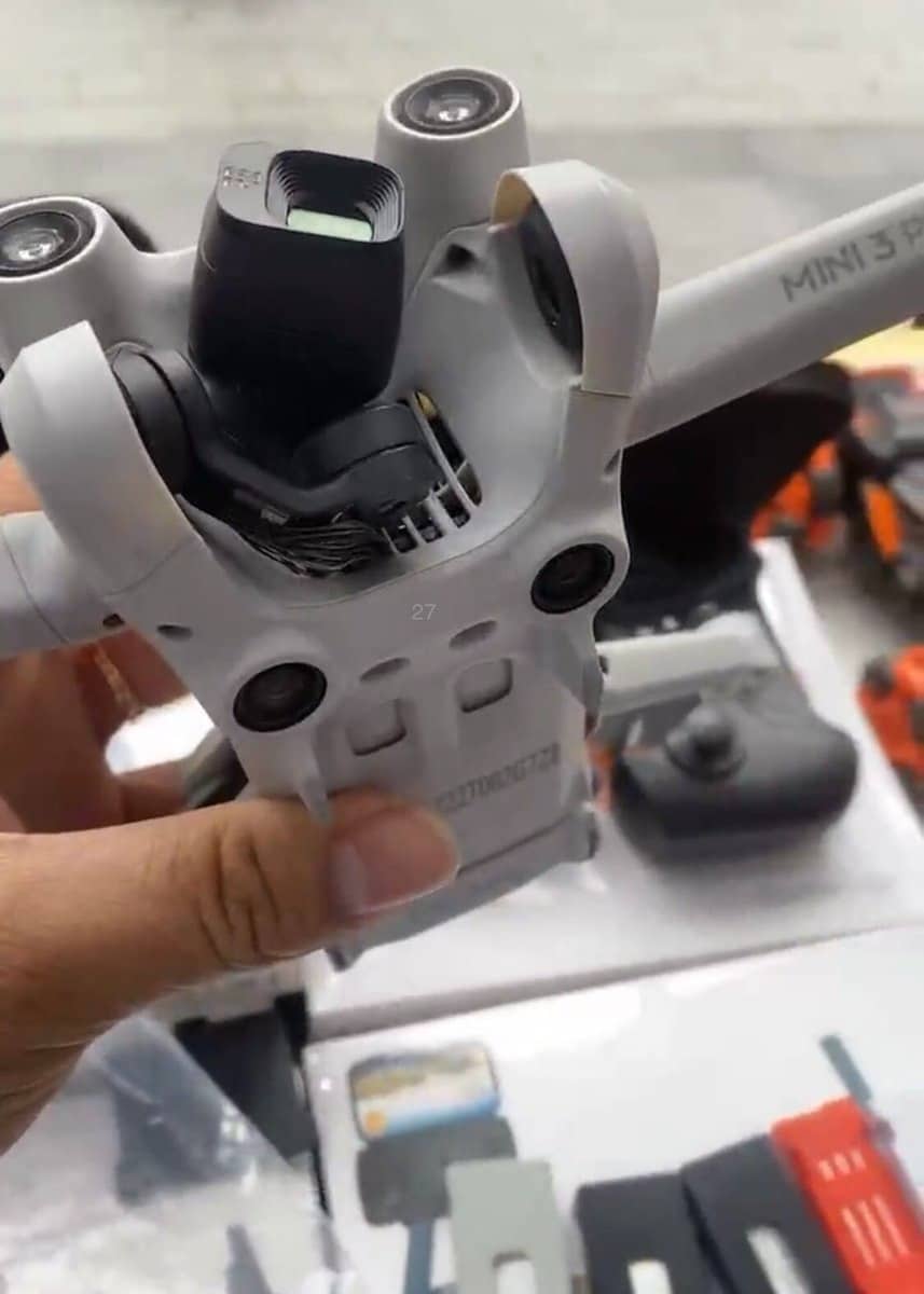 Lộ diện DJI Mini 3 Pro với cảm biến tránh vật thể và viên pin lớn hơn