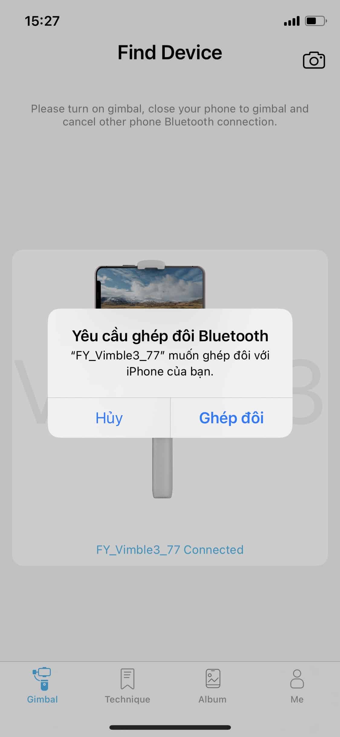 Hướng dẫn sử dụng và kết nối gimbal chống rung cho smartphone Feiyu Vimble 3