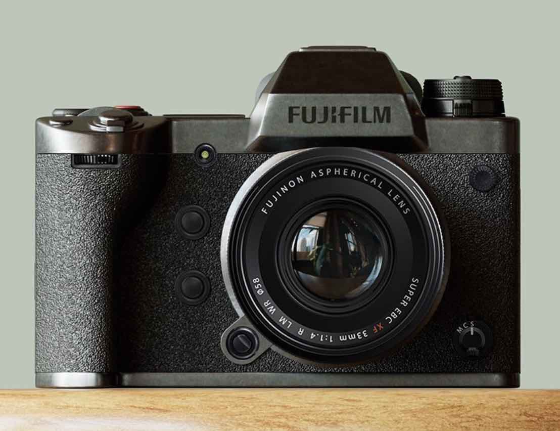 Xuất hiện ảnh render concept máy ảnh Fujifilm X-H2