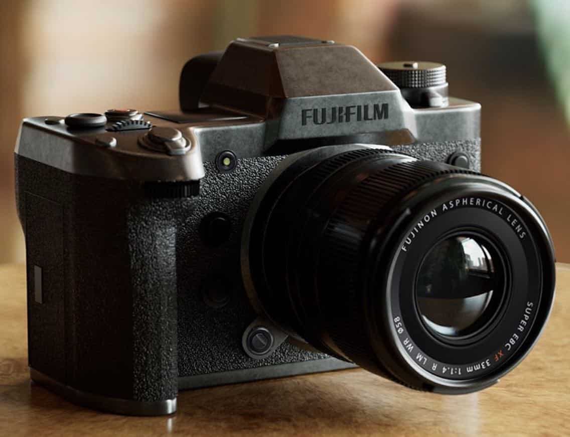Xuất hiện ảnh render concept máy ảnh Fujifilm X-H2