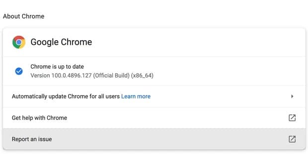 Google Chrome bi hack