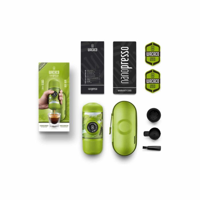 Dụng cụ pha espresso bằng tay Wacaco Nanopresso Elements (Spring Run)