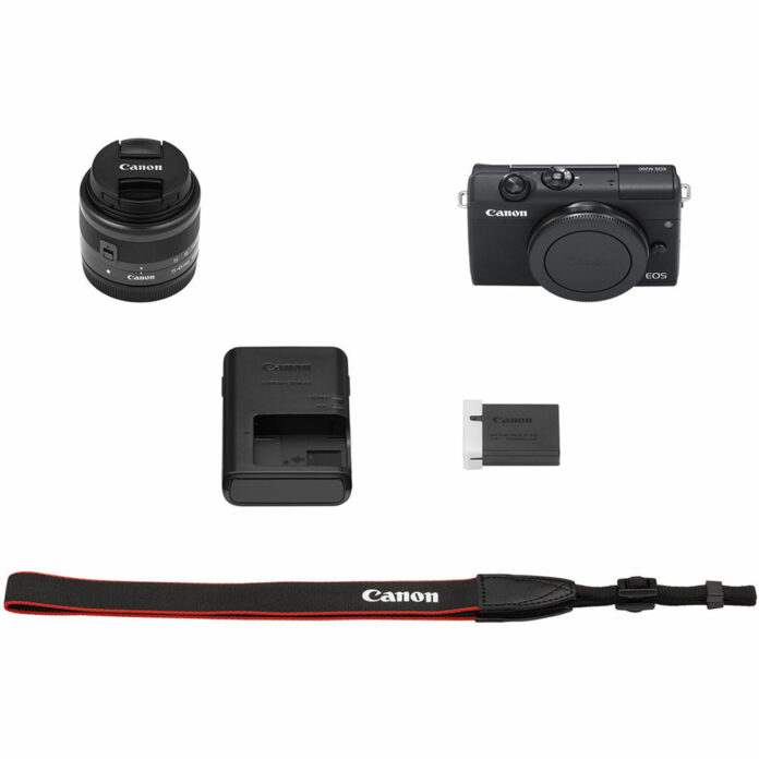 Máy ảnh Canon EOS M200 với ống kính 15-45mm (Black)