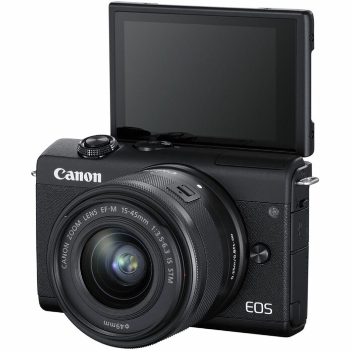 Máy ảnh Canon EOS M200 với ống kính 15-45mm (Black)