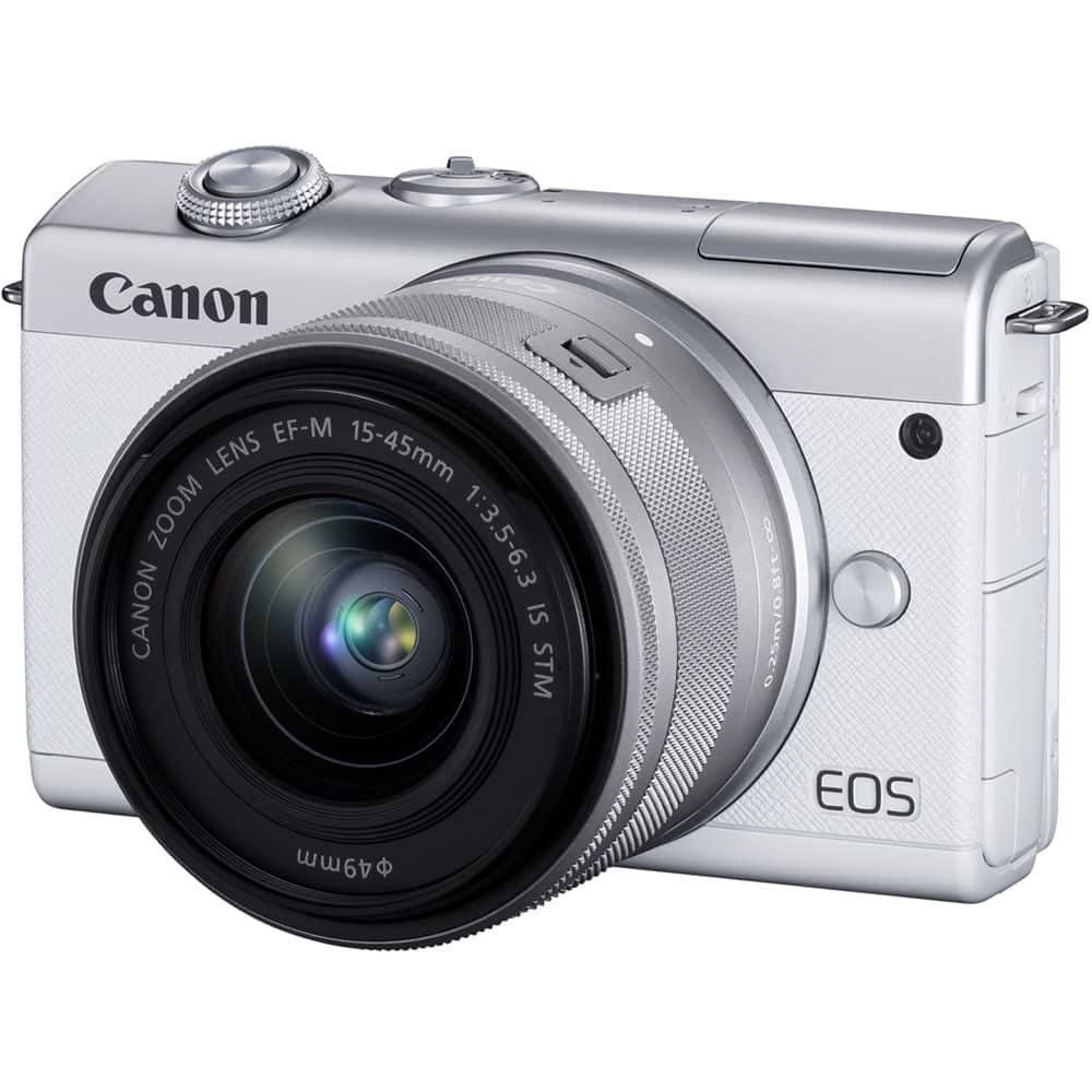 Máy ảnh Canon EOS M200 với ống kính 15-45mm (Black)