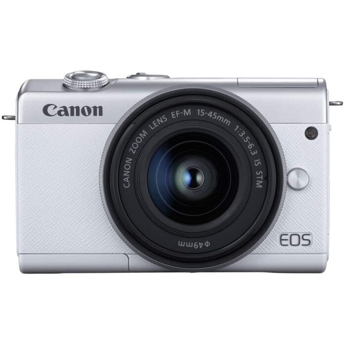 Máy ảnh Canon EOS M200 với ống kính 15-45mm (White)