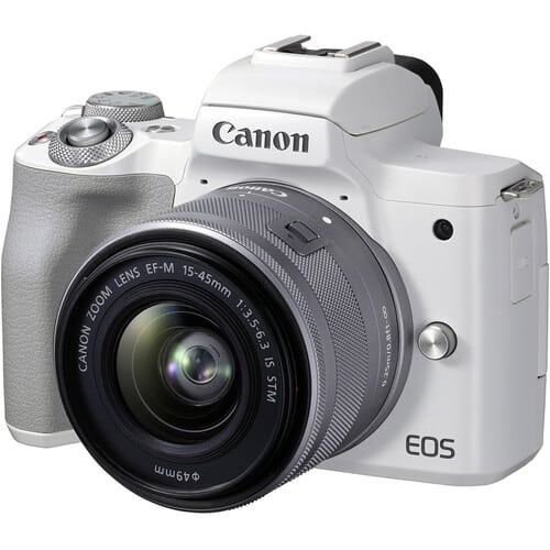 Máy ảnh Canon EOS M50 Mark II với ống kính 15-45mm (Black)