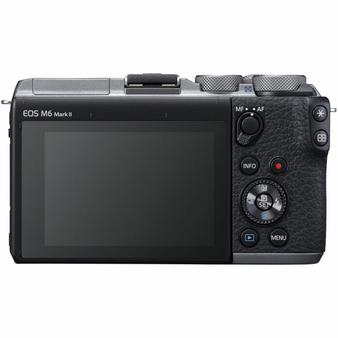 Máy ảnh Canon EOS M6 Mark II với ống kính 18-150mm (Silver)