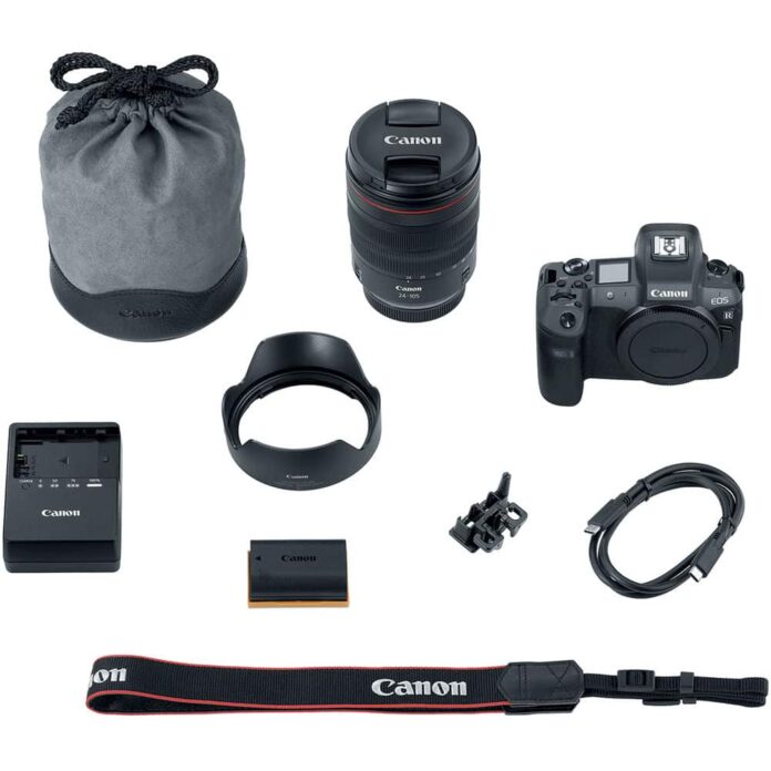 Máy ảnh Canon EOS R với ống kính 24-105mm F4