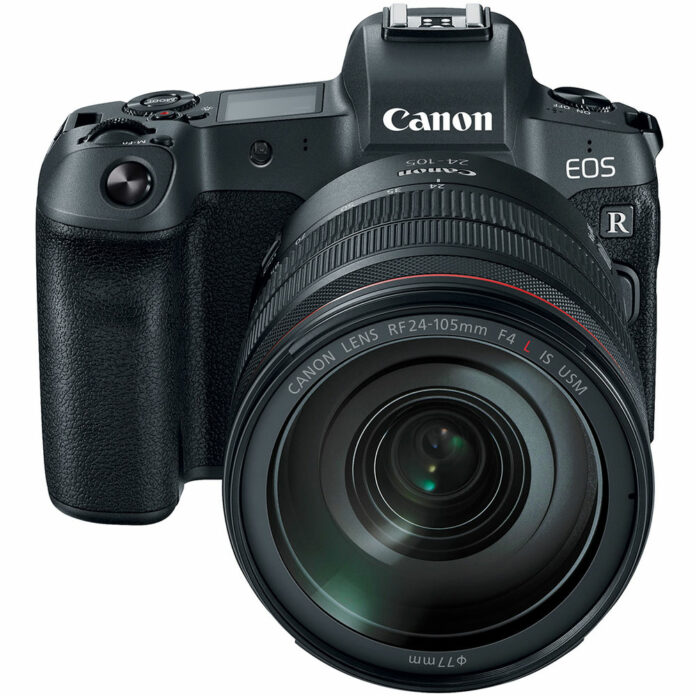 Máy ảnh Canon EOS R với ống kính 24-105mm F4