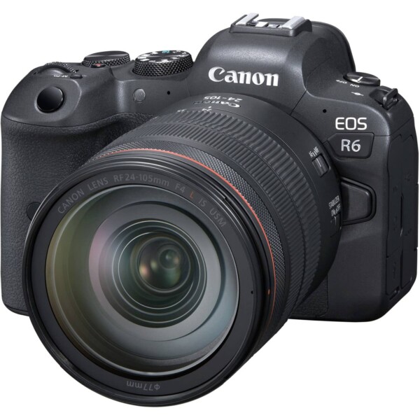 Máy ảnh Canon EOS R6 với ống kính 24-105mm F4