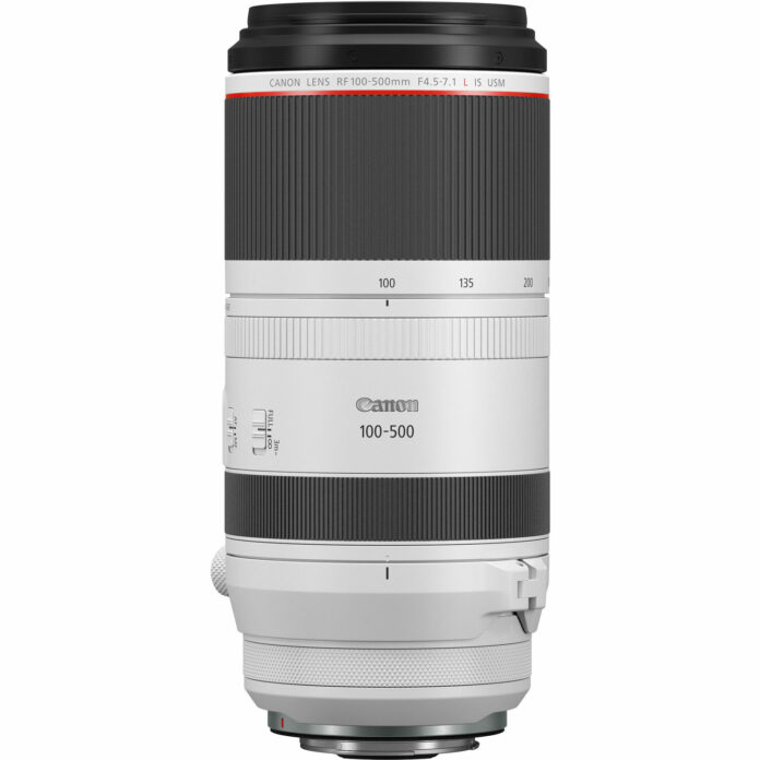 Ống kính Canon RF 100-500mm F4.5-7.1 L IS USM
