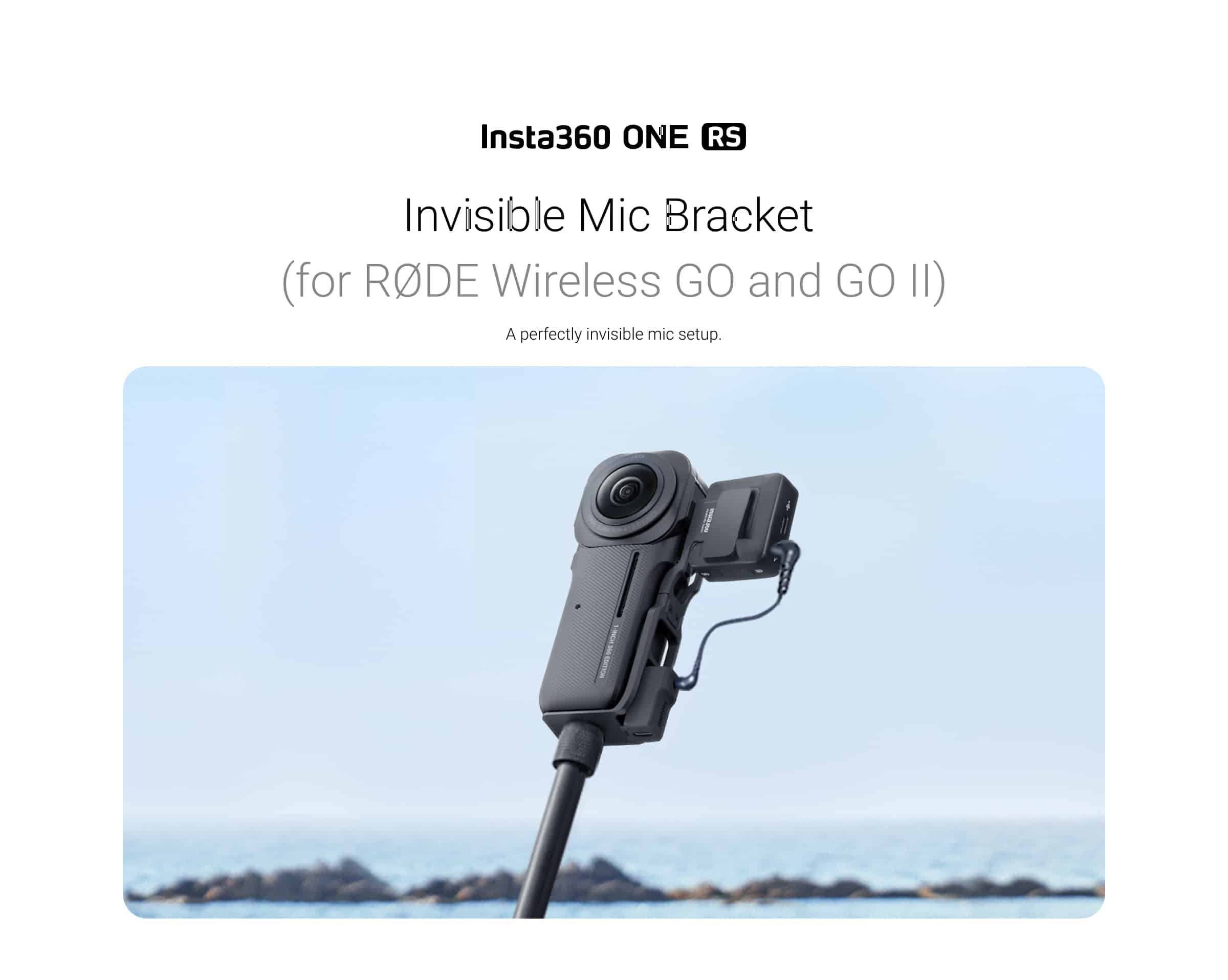 Insta360 ONE RS Invisible Mic Bracket03