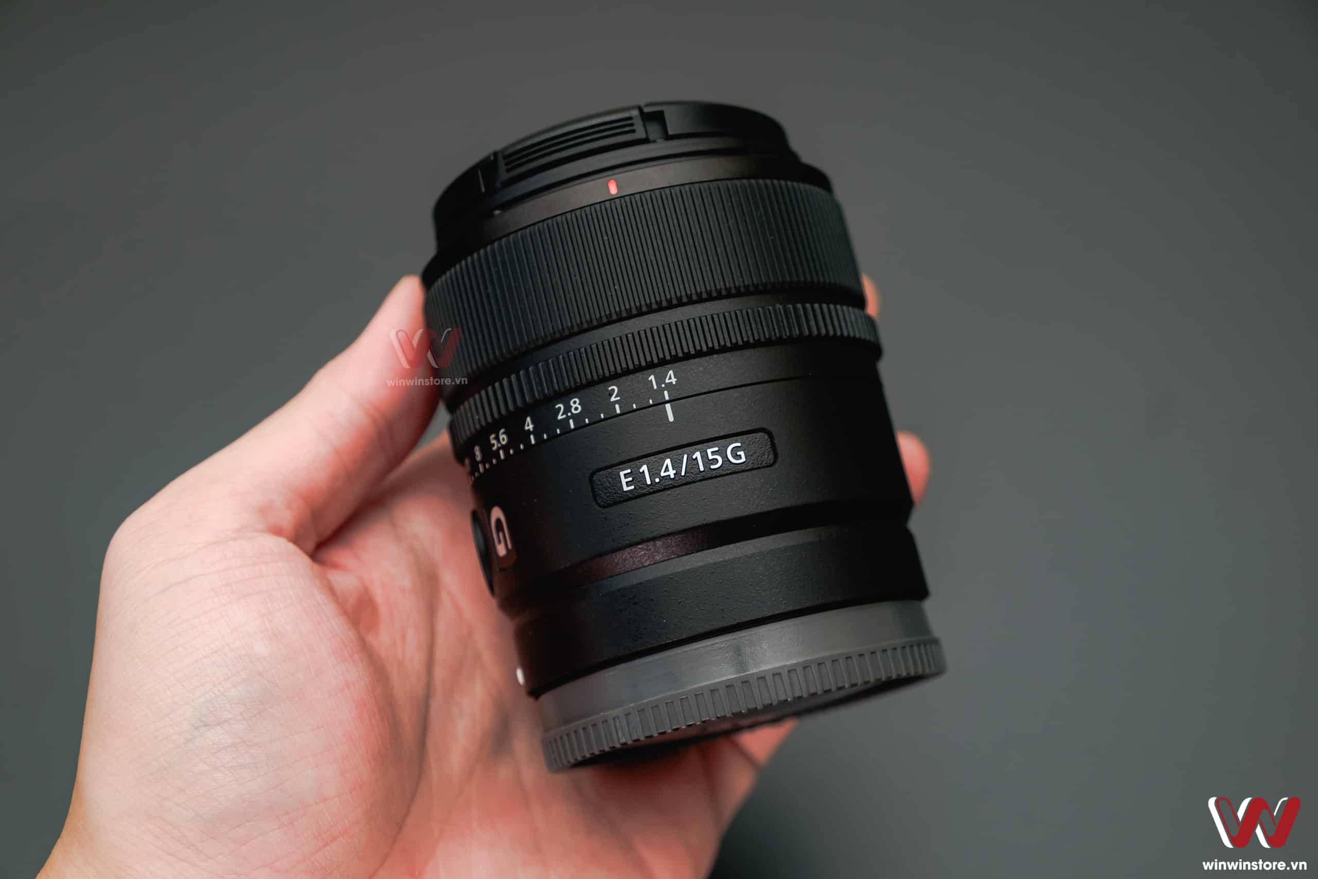 Ống kính Sony E 15mm F1.4 G