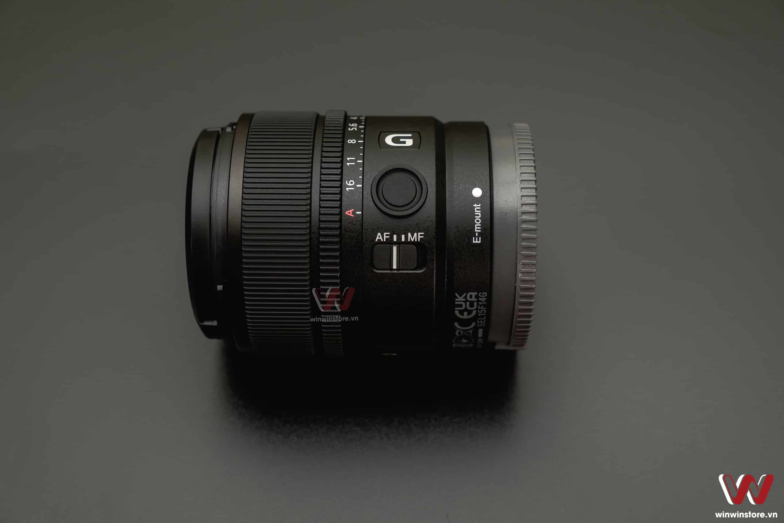 Sony E 15mm F1.4 G 3