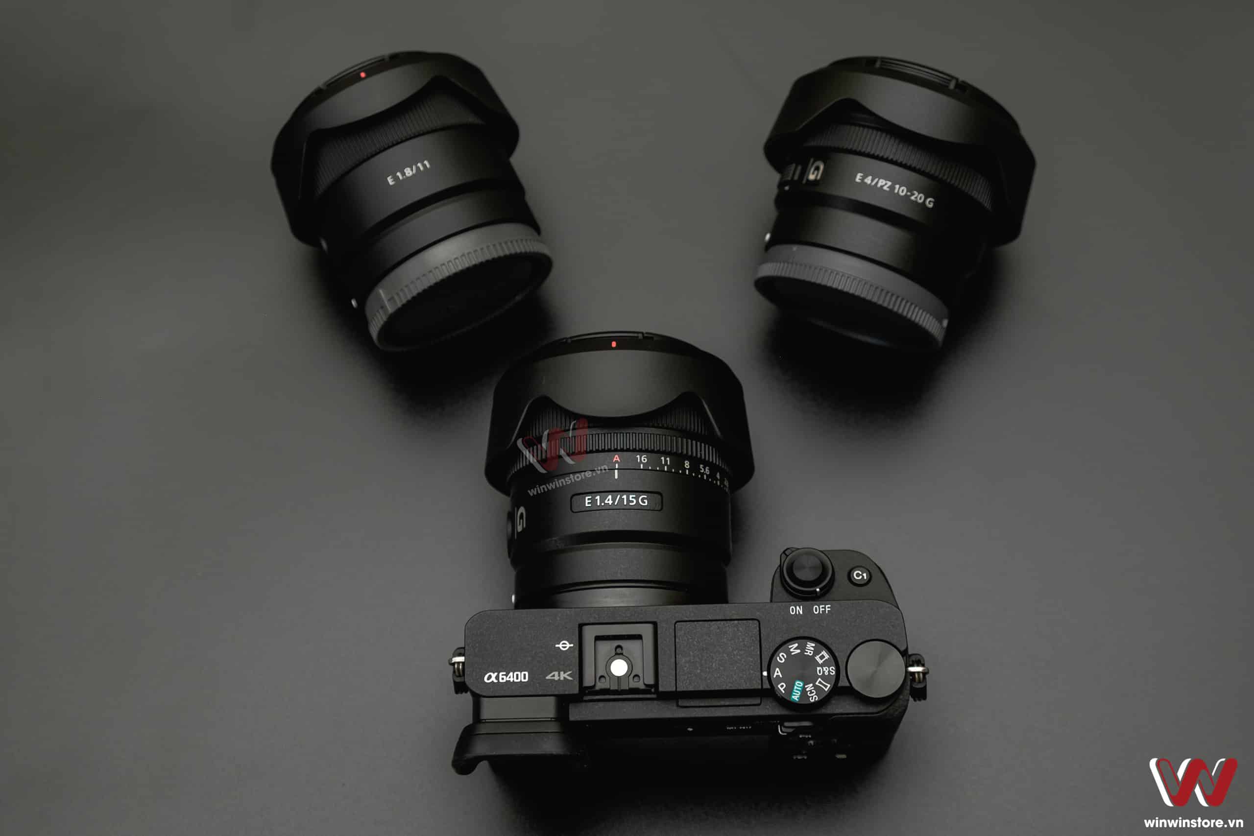Mở bán bộ ba ống kính nhỏ gọn mới Sony cho máy ảnh APS-C