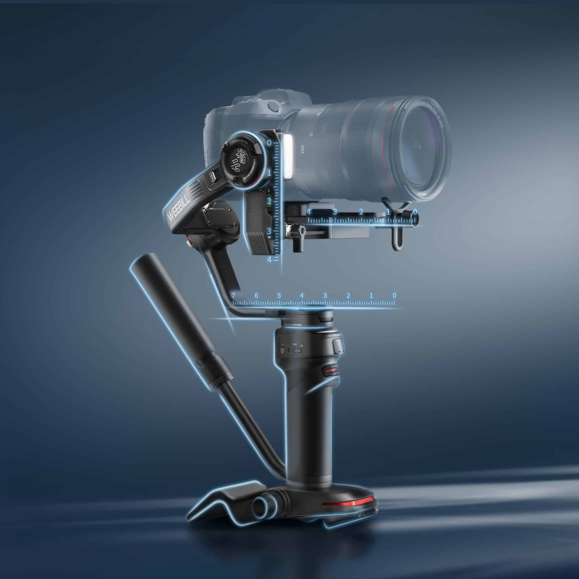 Zhiyun ra mắt gimbal máy ảnh Weebil 3 có tích hợp microphone và đèn LED siêu sáng
