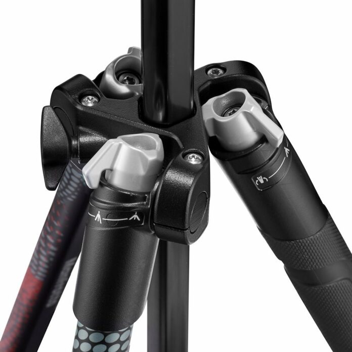 Chân máy ảnh Manfrotto Element Mark II 4-S (Red)