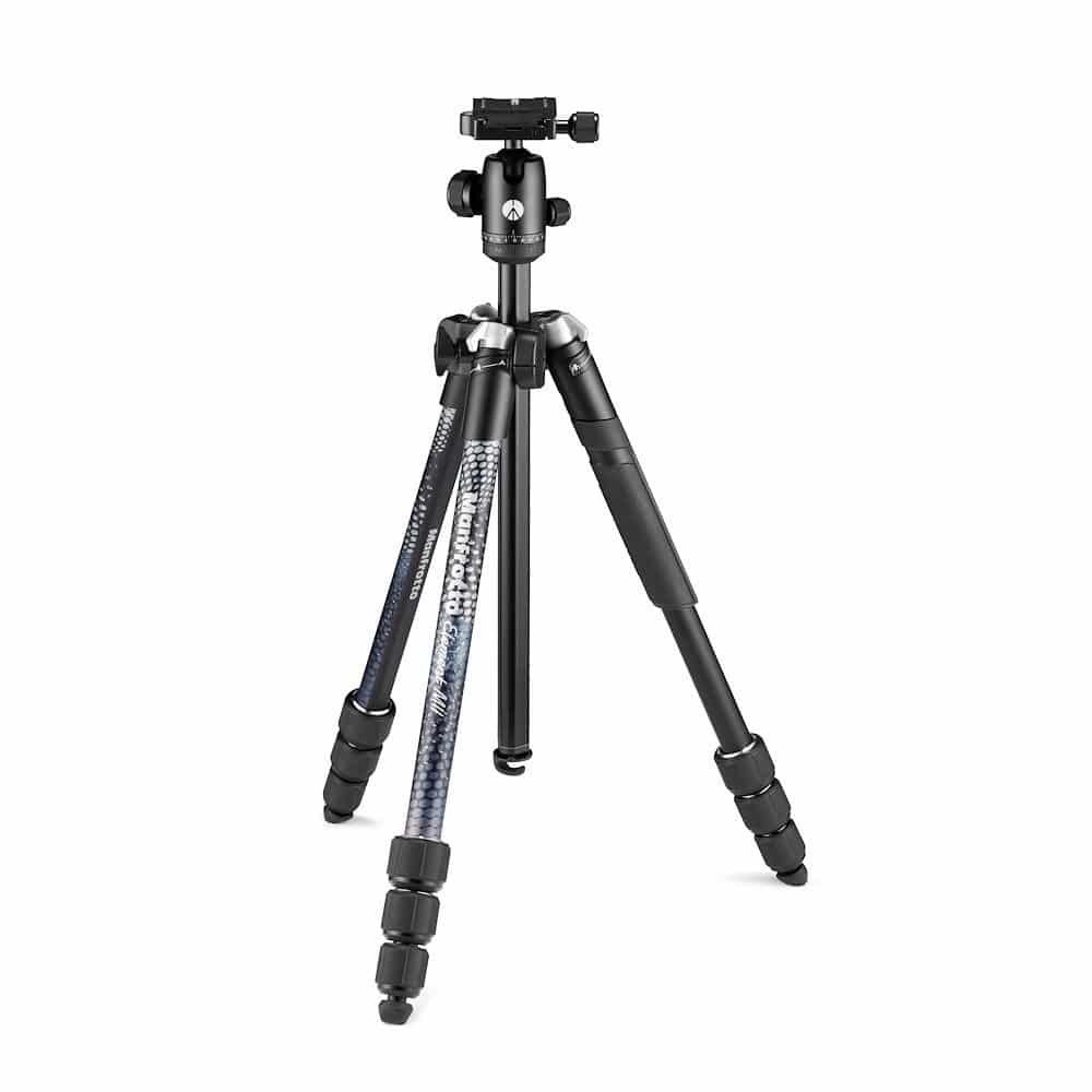 Chân máy ảnh Manfrotto Element Mark II 4-S (Red)