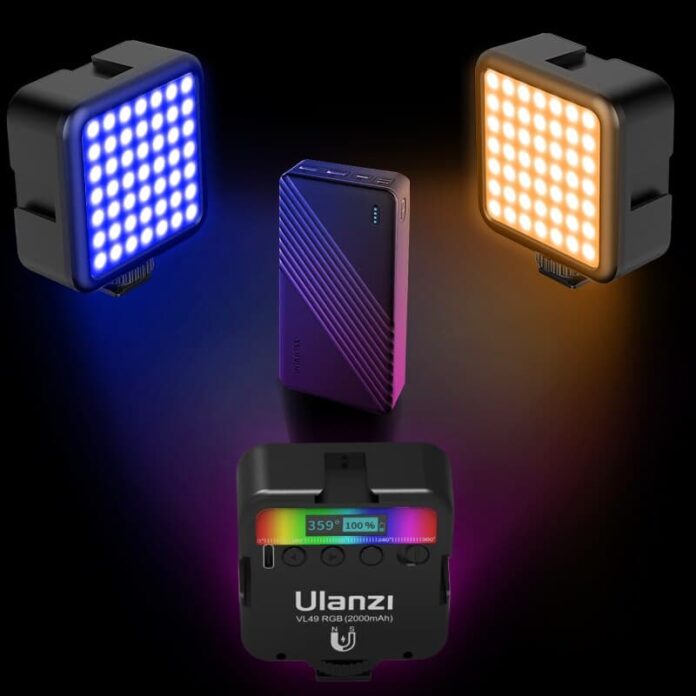 Đèn LED Ulanzi VL49 RGB