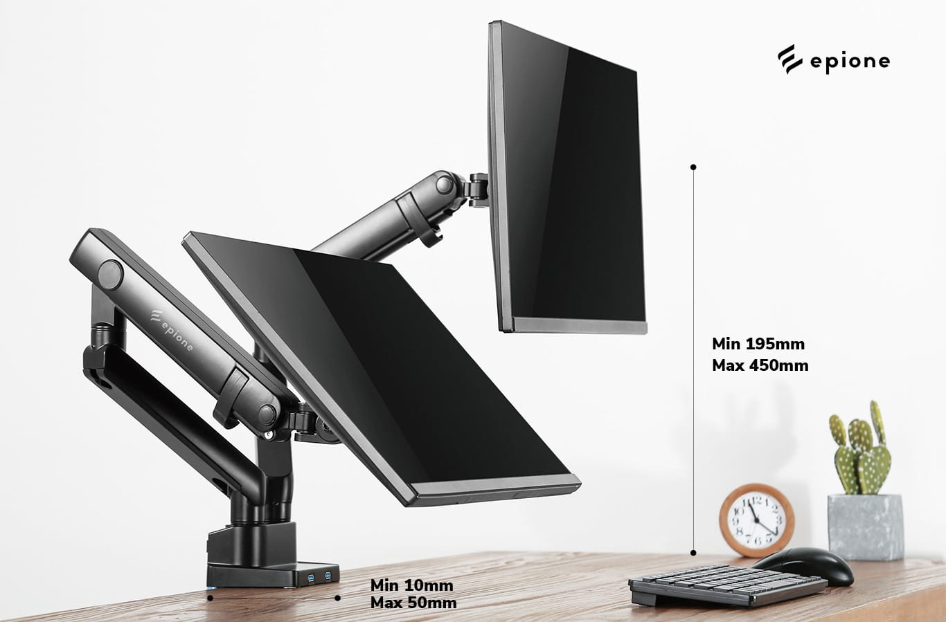 gia treo man hinh epione liftup duo3