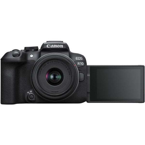 Máy ảnh Canon EOS R10 với ống kính RF-S 18-45mm