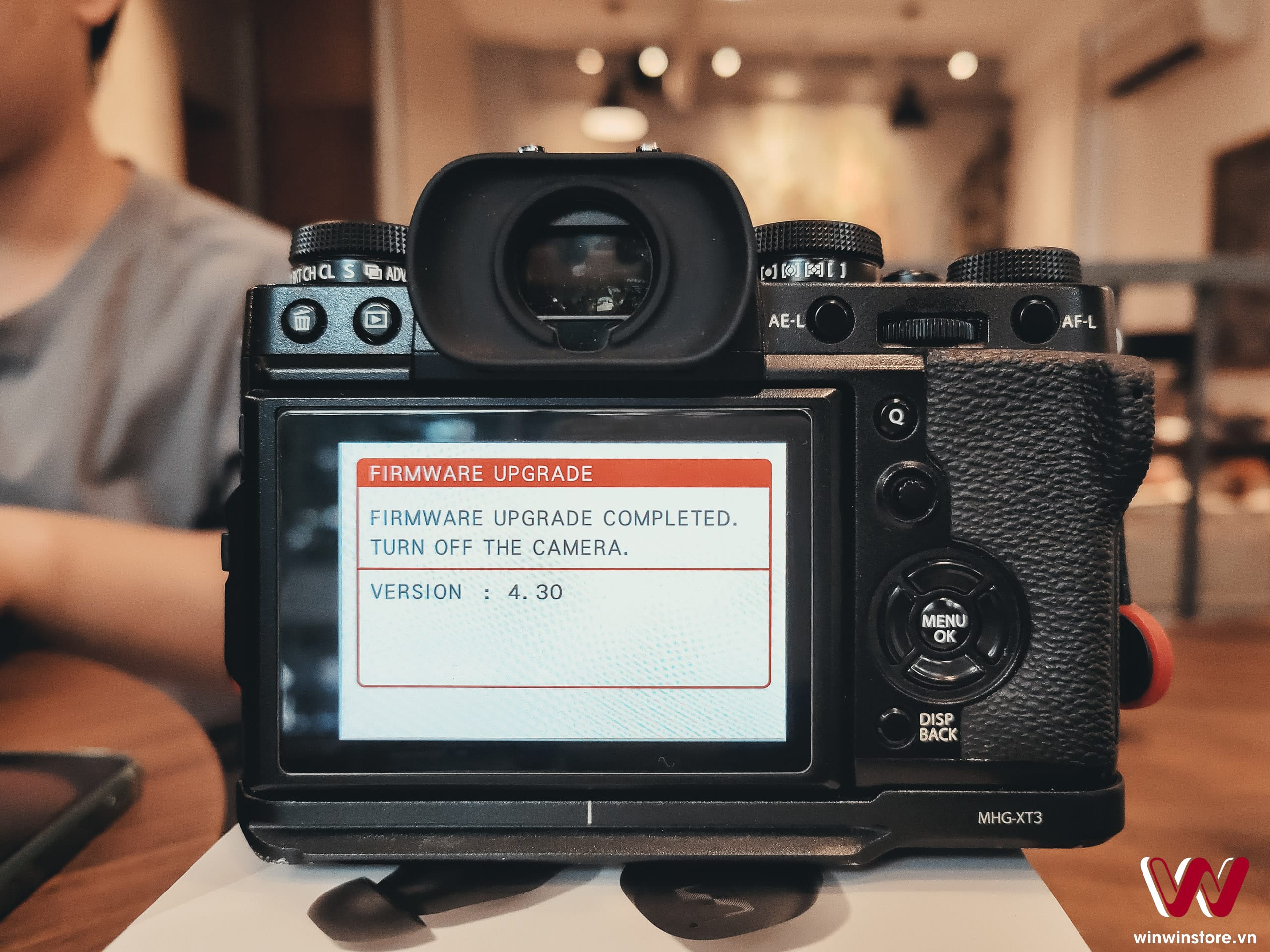 Hướng dẫn cập nhật firmware máy ảnh Fujifilm bằng điện thoại