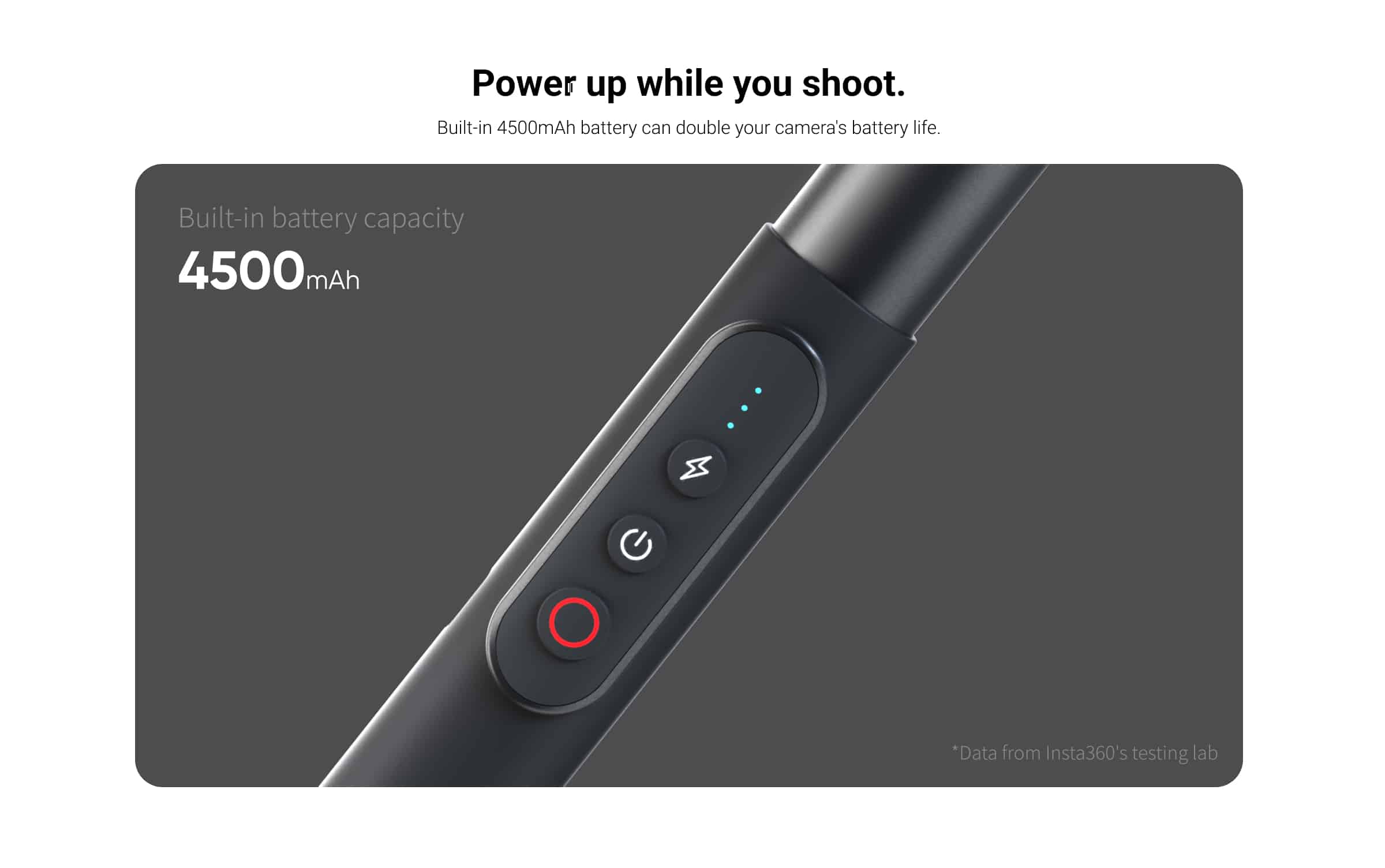Insta360 Power Selfie Stick 3
