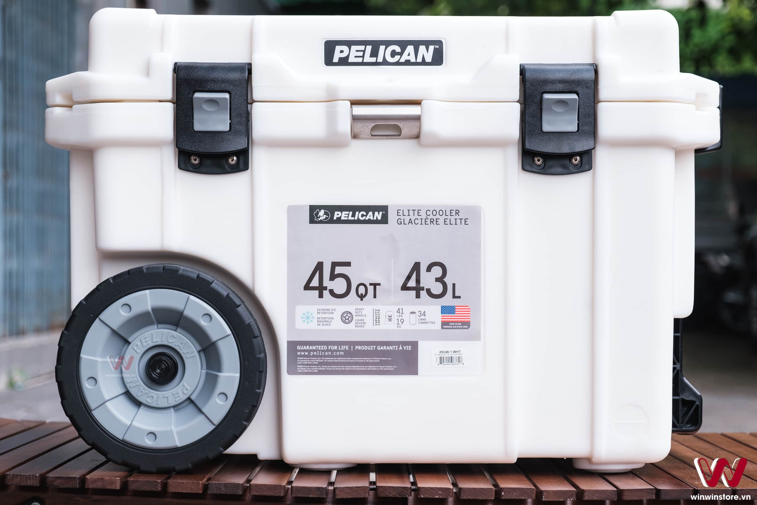 Trên tay thùng giữ nhiệt Pelican 45QW Elite siêu to, siêu khủng và siêu giữ nhiệt