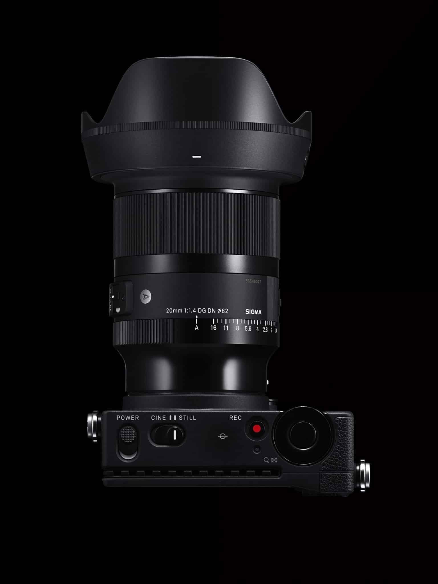 Ống kính Sigma 20mm F1.4 DG DN Art cho Sony E