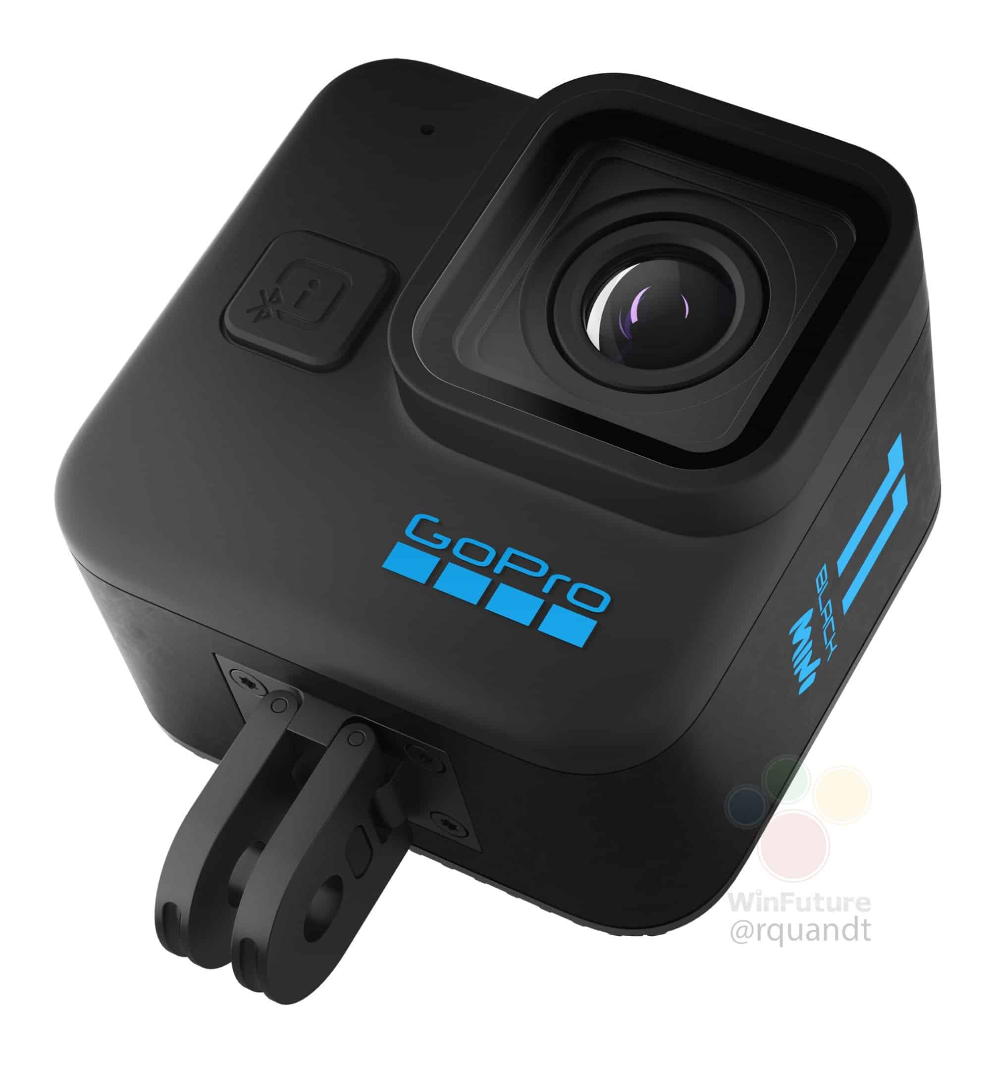 Xuất hiện ảnh của GoPro Hero 11 Black Mini nhỏ gọn không có màn hình và ít nút bấm