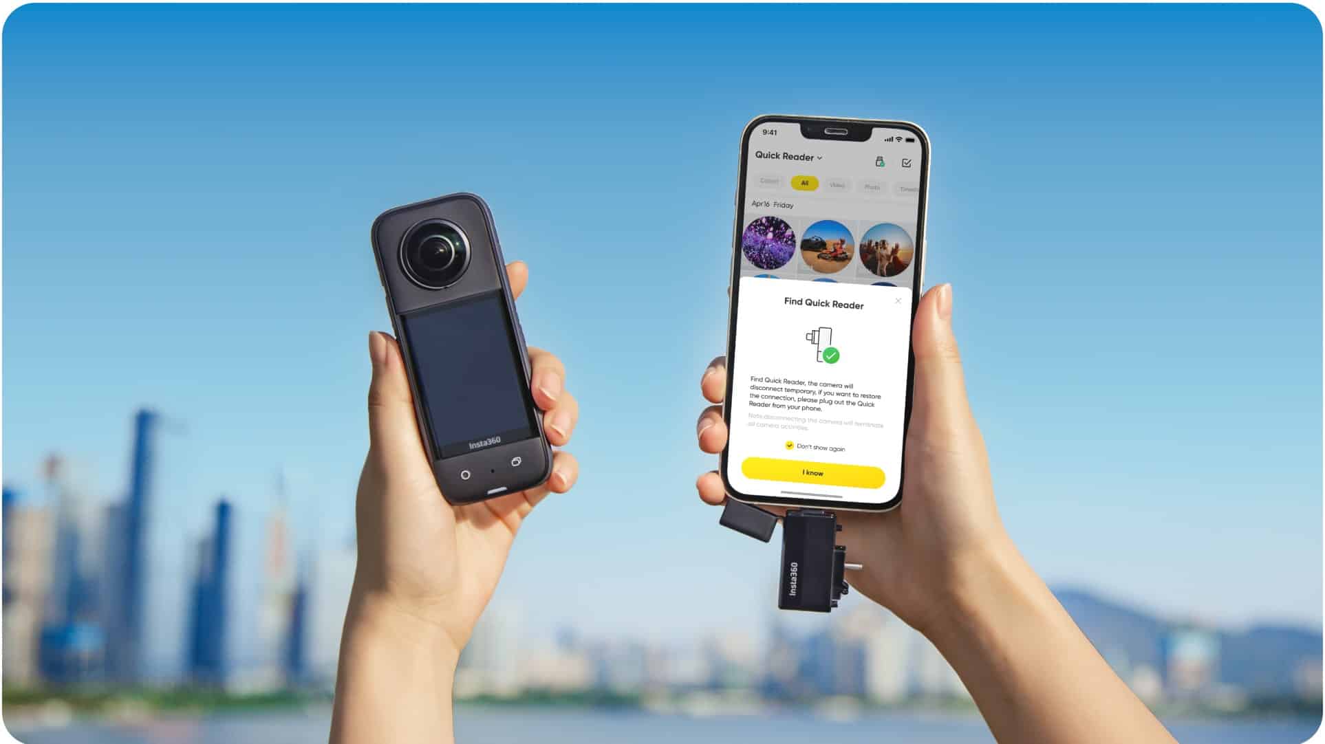 Insta360 X3 có dùng được phụ kiện của ONE X2 hay không?