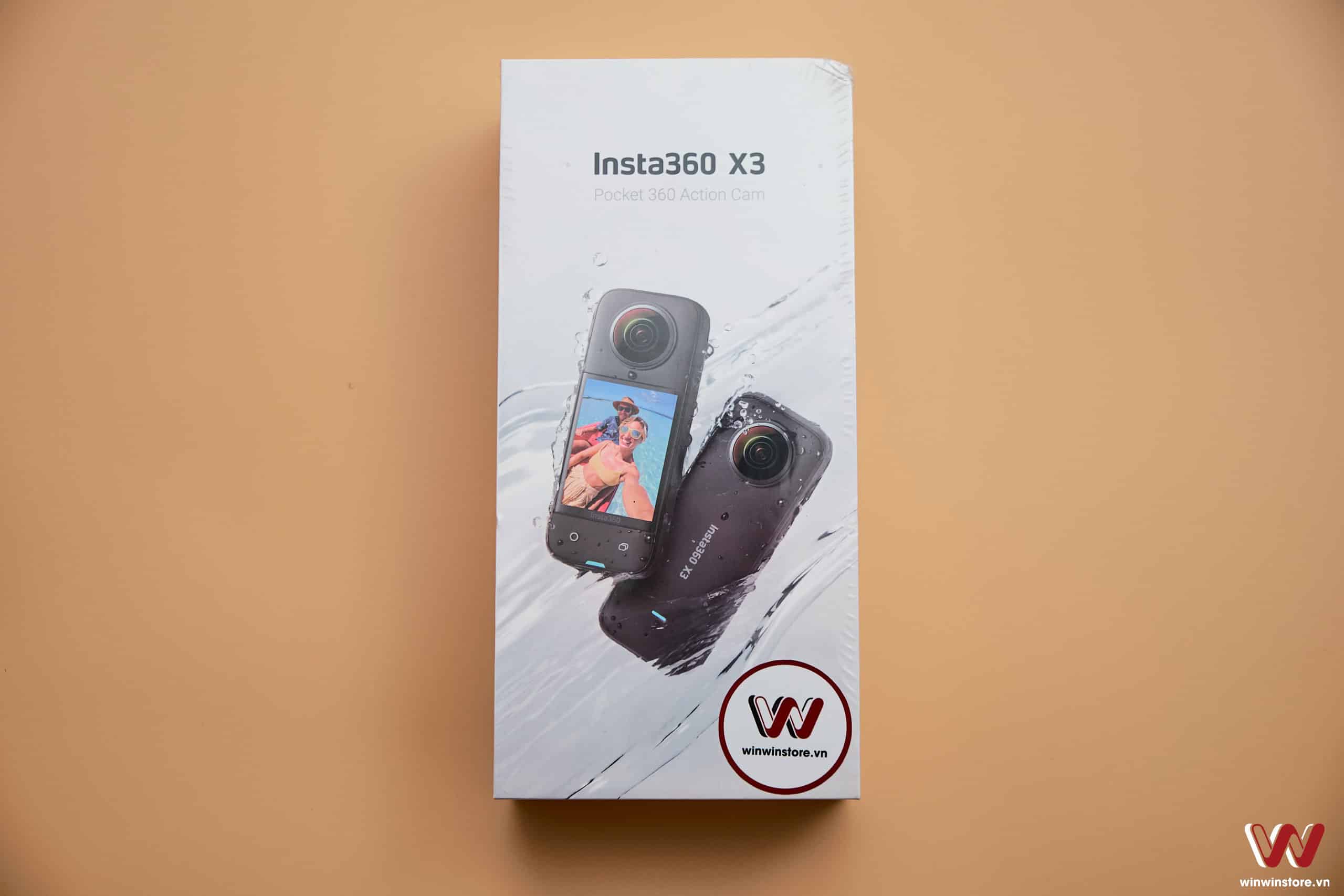 Mở hộp Insta360 X3 chính hãng tại Việt Nam, giá 11.550.000đ