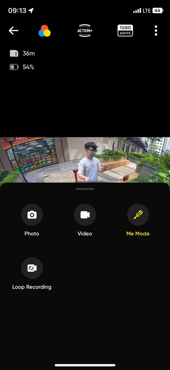 Me Mode là gì? Hướng dẫn sử dụng Me Mode trên Insta360 X3