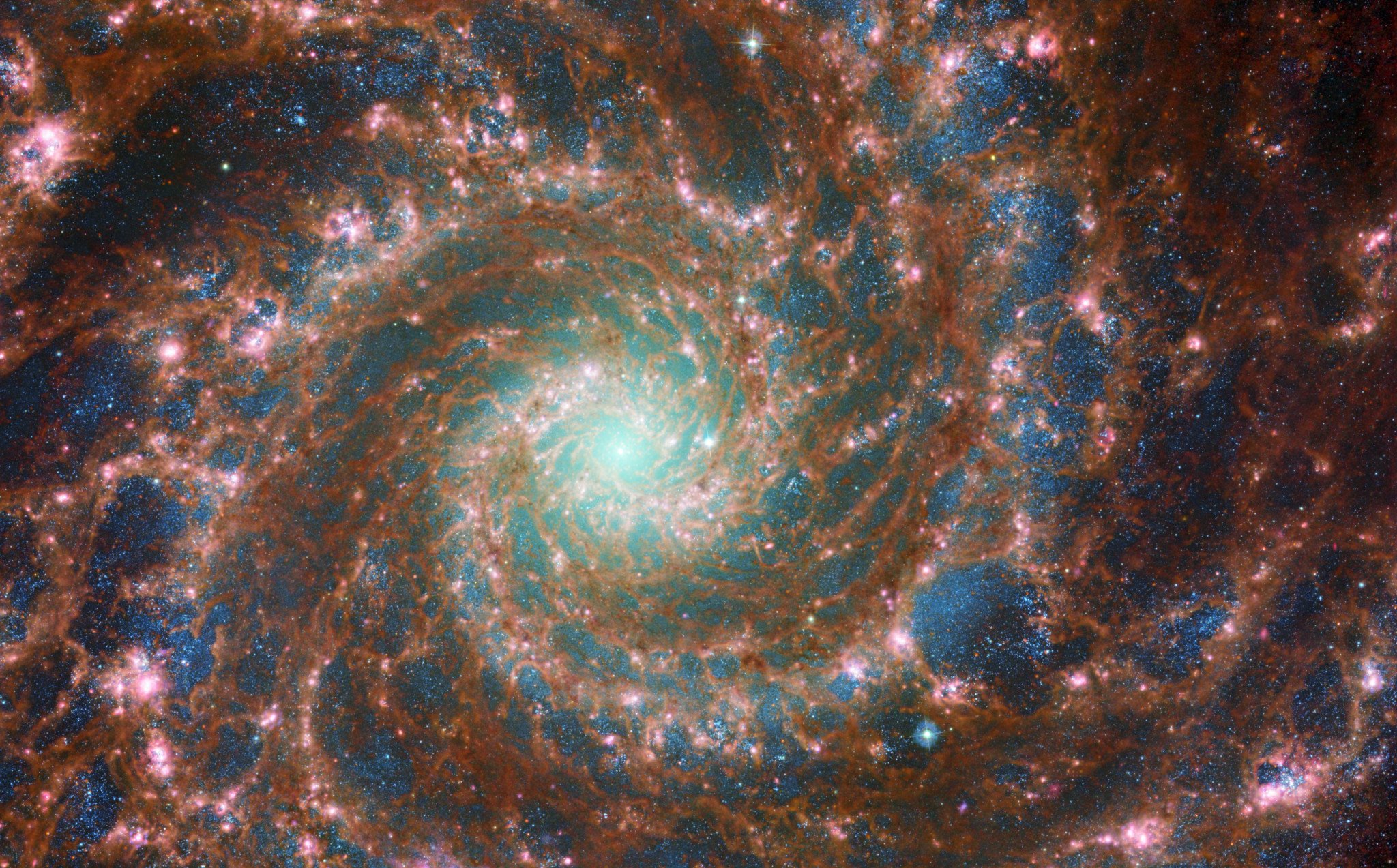 Phantom Galaxy James Webb 1